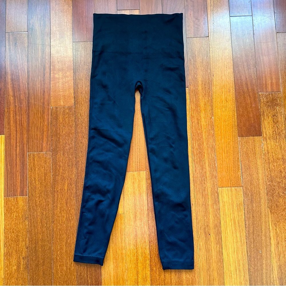 SPANX By Sara Blakely Women's Black Nylon Blend Leggings Size medium